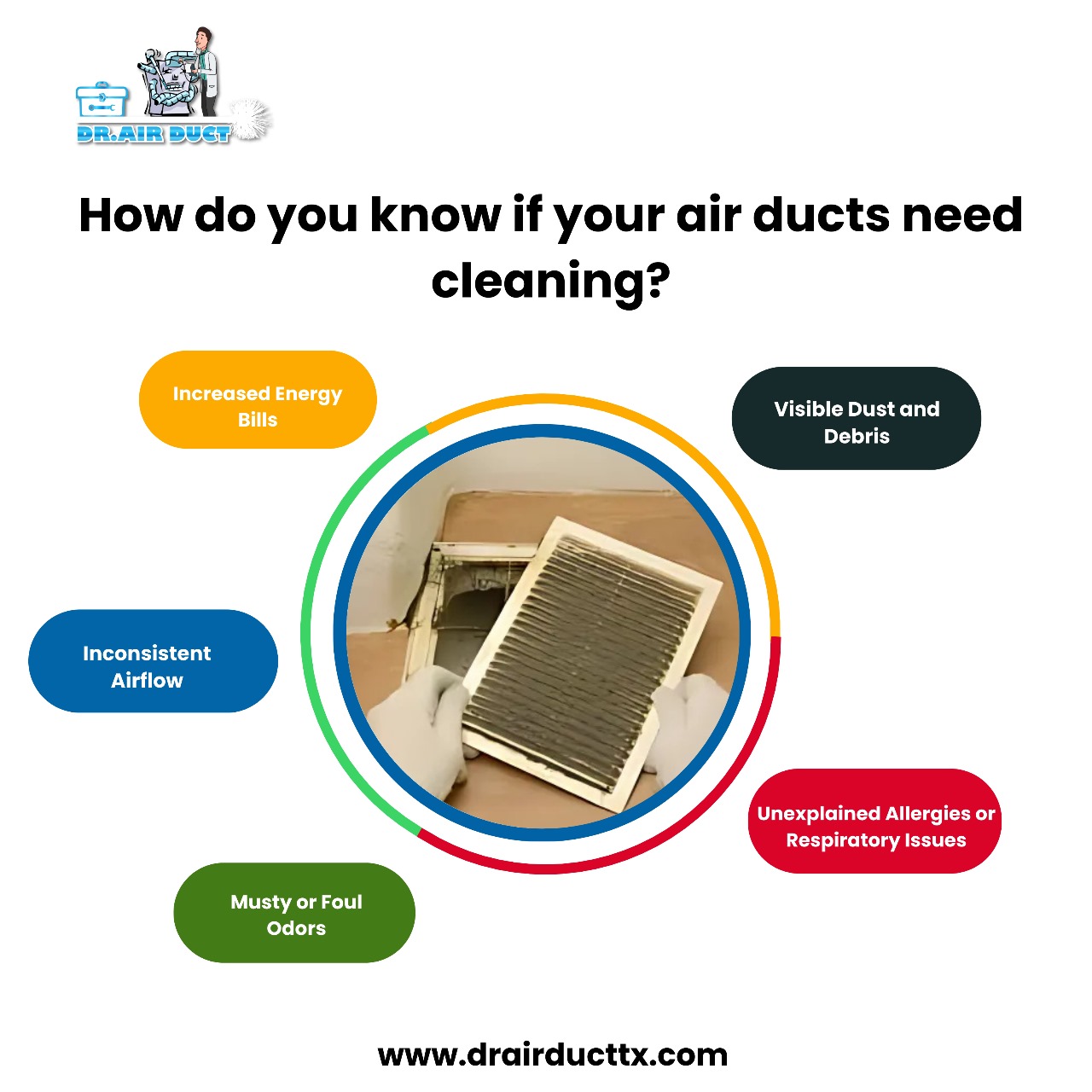 air ducts need cleaning